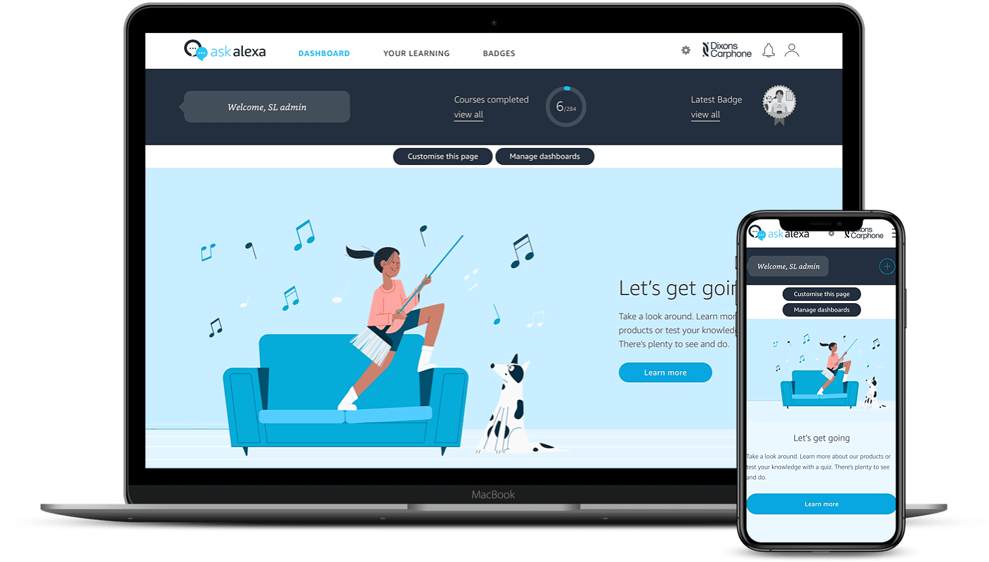 Amazon Ask Alexa Alexa Academy Amazon LMS Synergy Learning