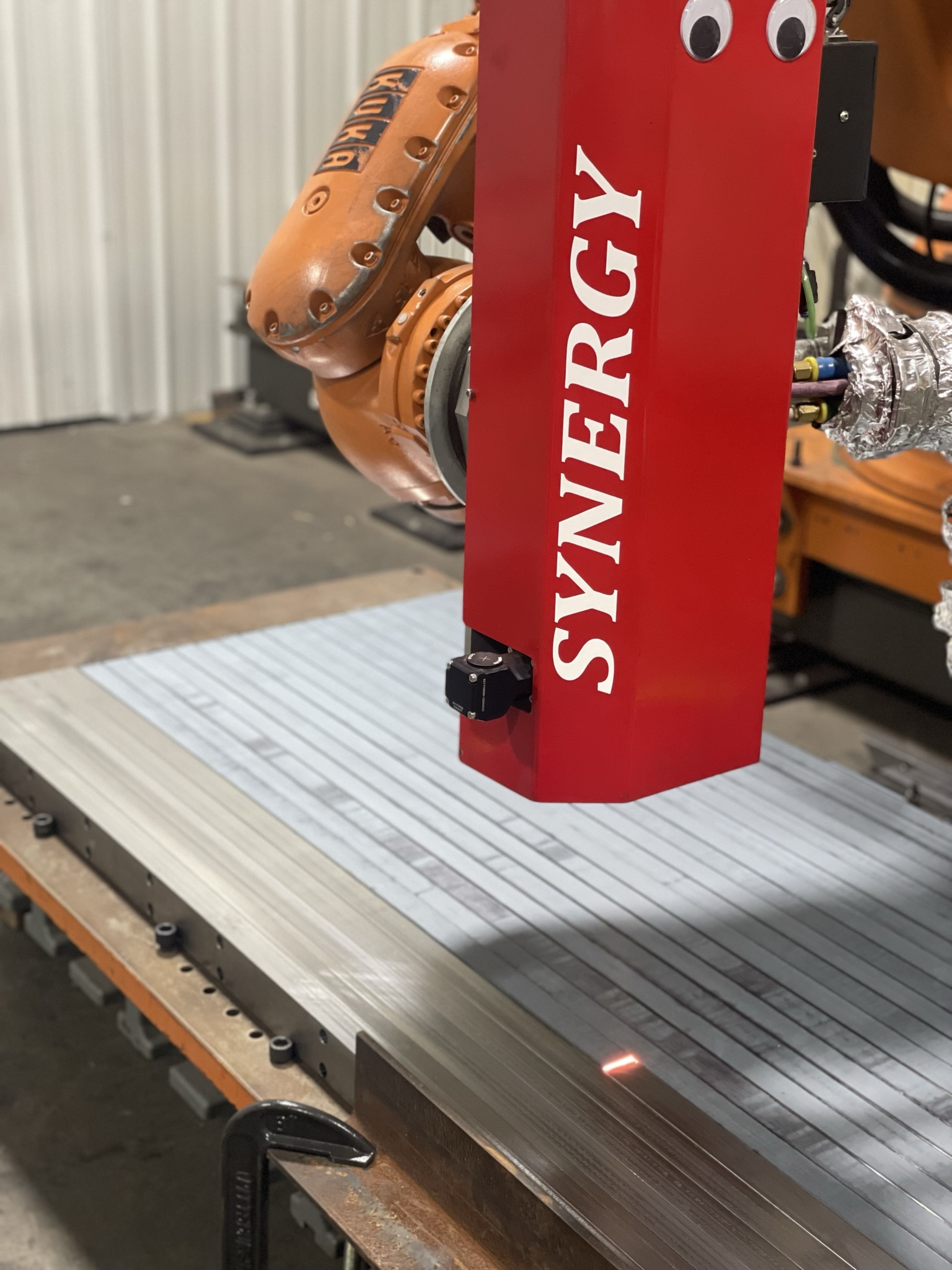 Laser Heat Treating of Guide Ways and Machine Rails Synergy Additive Manufacturing