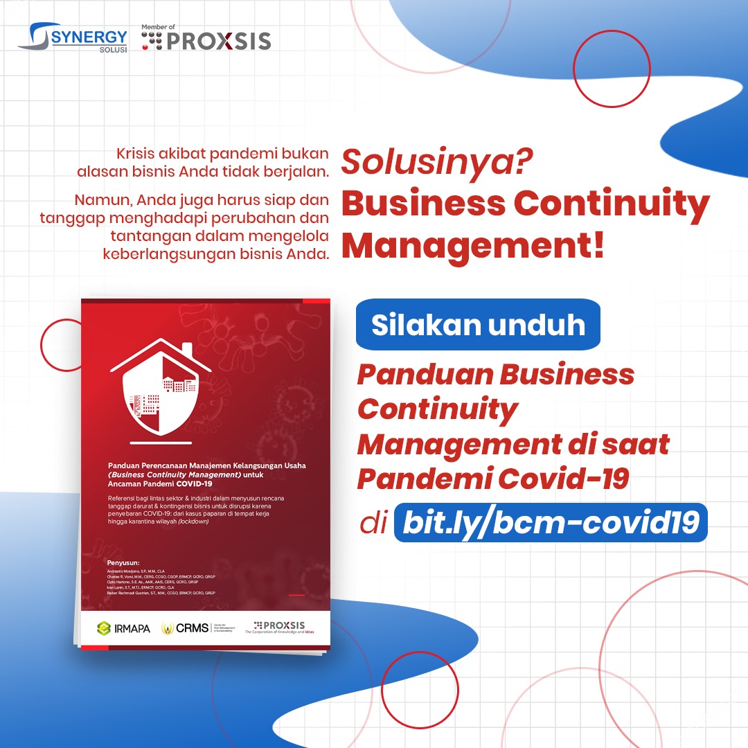 Free Download Panduan Business Continuity Management (BCM) COVID-19 -  Synergy Solusi Indonesia