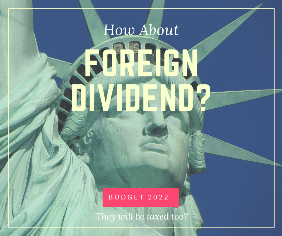 How About Foreign Dividends? They will be taxed too? Synergy TAS