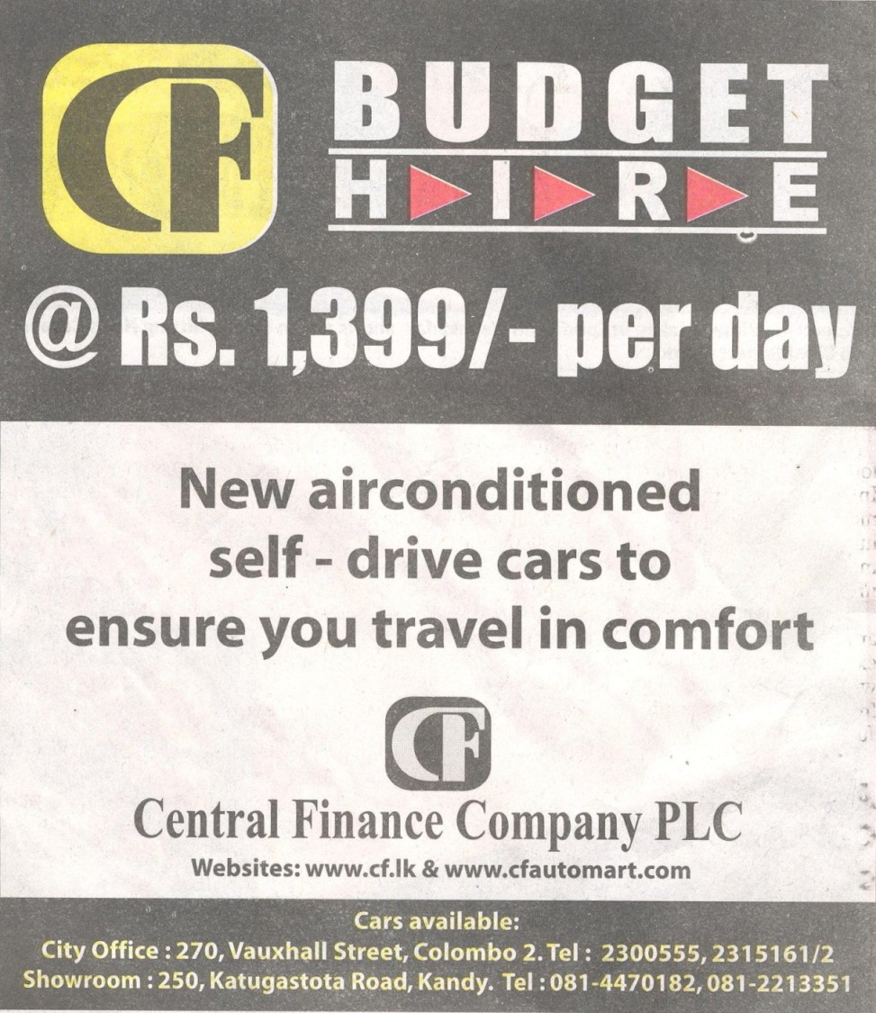 Central Finance Rent a Car Service SynergyY