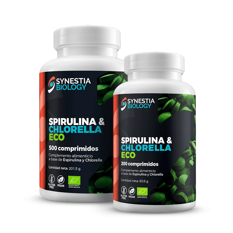 Spirulina y Chlorella ECO Synestia Biology Ecológico