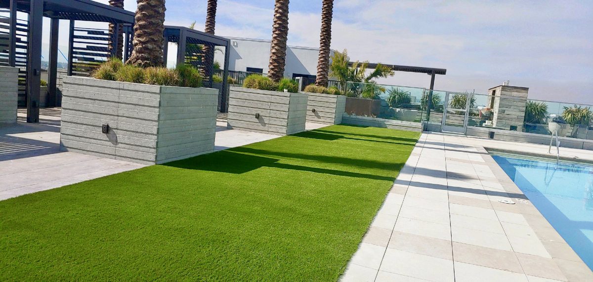 Artificial Grass Instsallation in Fresno, CA Artificial Lawns SYNLawn