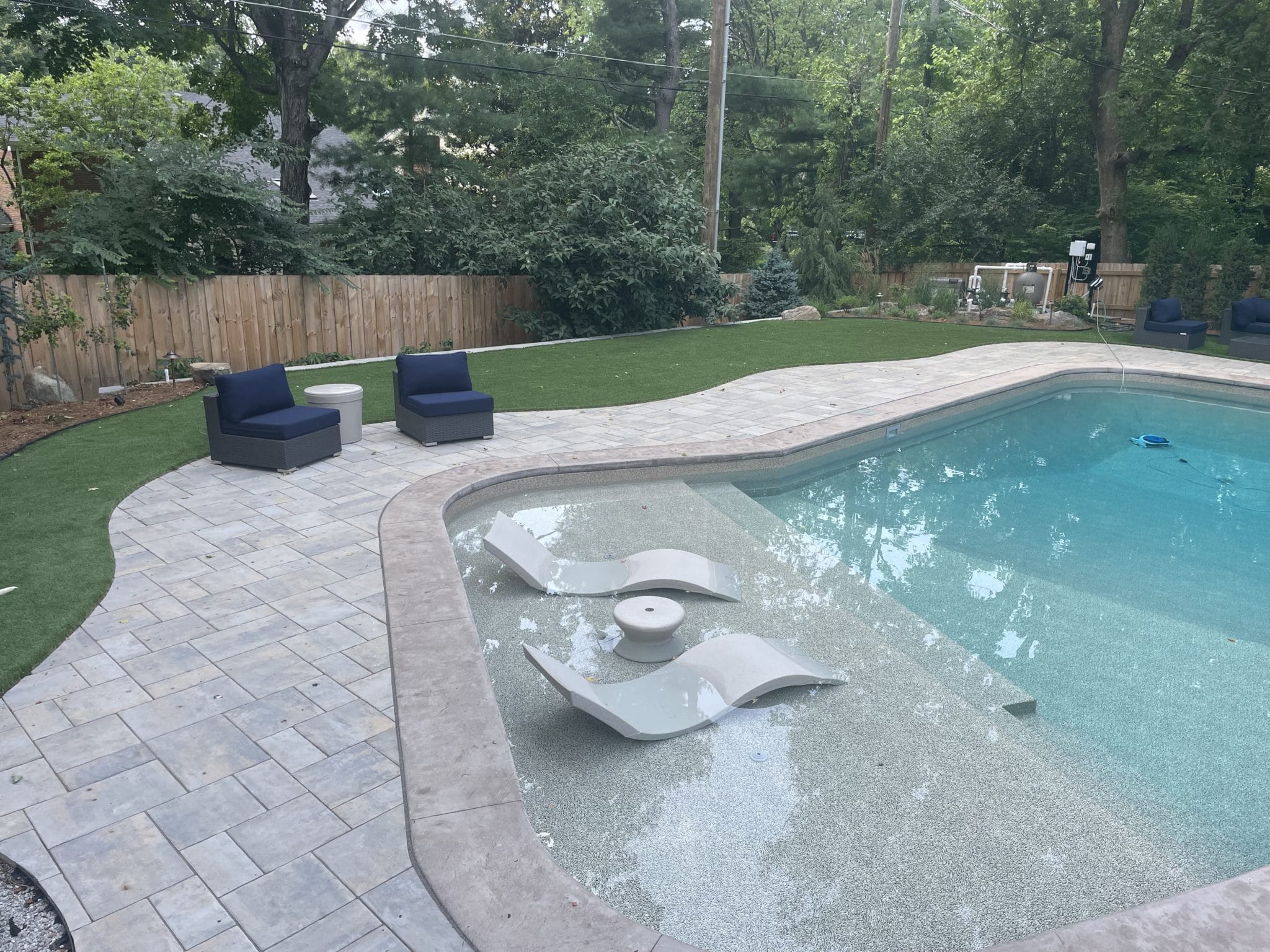 Louisville KY Roof & Pool Deck Gallery Artificial Grass SYNLawn