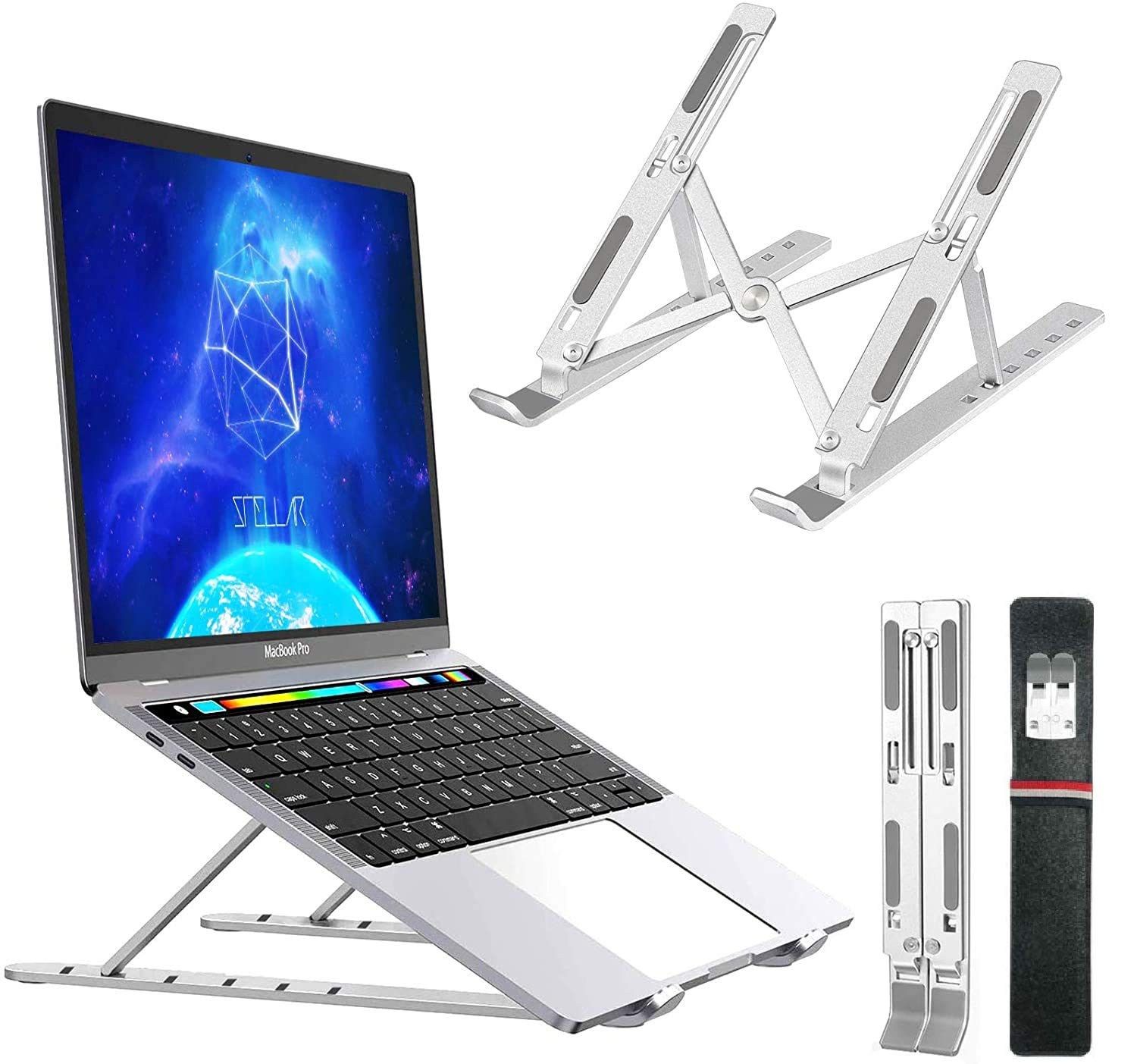 Foldable Portable Aluminum Laptop Stand Synqe Technologies