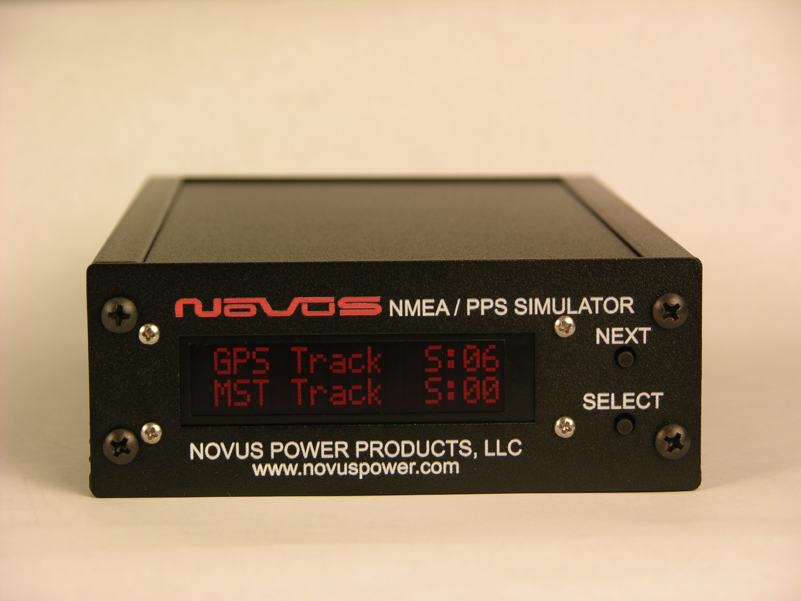 NMEA/PPS Source with Selectable Timing Sources GNSS, Serial Data or OCXO Holdover Novus Power