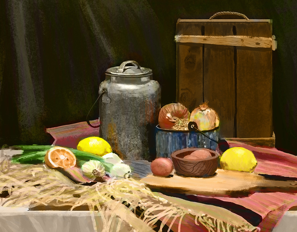 Intro to Digital Painting Onsite Syn Studio