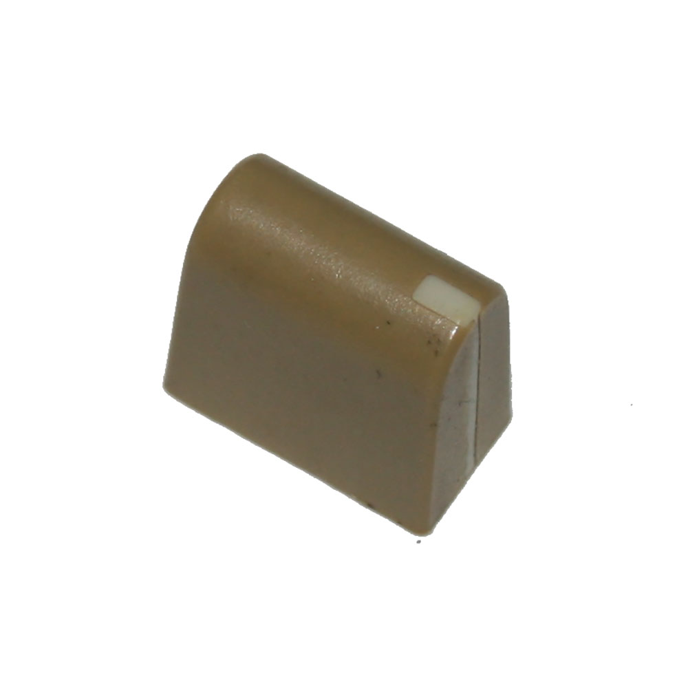 Slider knob, light brown, Yamaha Syntaur
