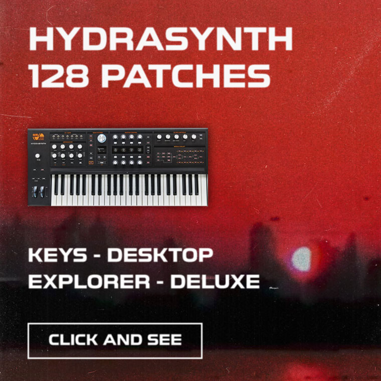 Hydrasynth Patches Boards of Canada, Tycho, Tame Impala See and