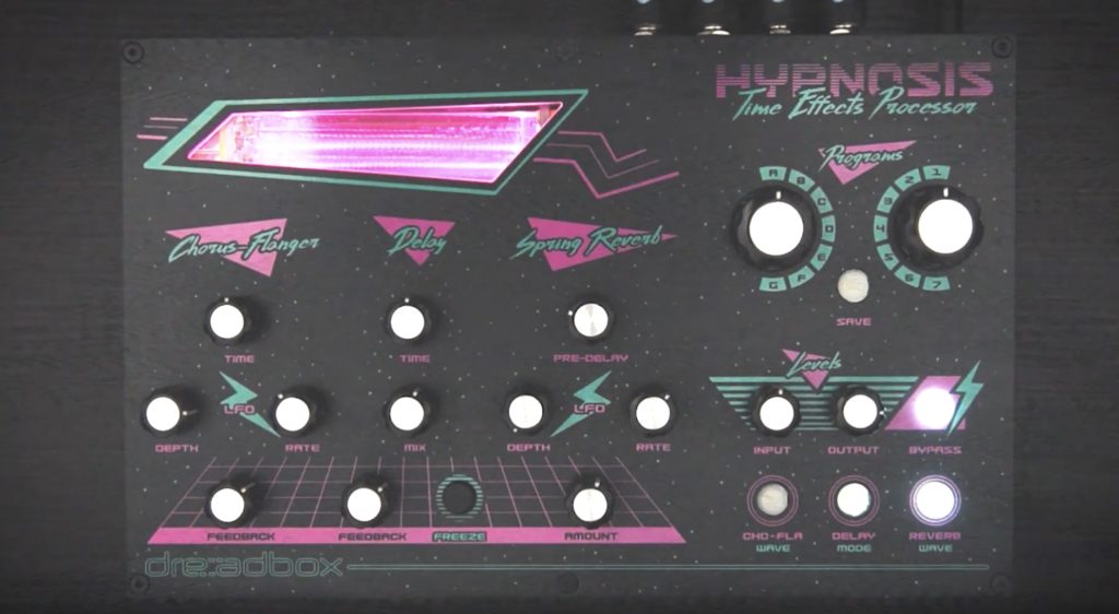 News: Dreadbox Hypnosis Time Effects Processor Announced!