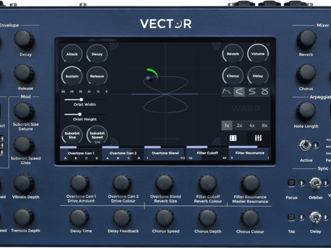 Behringer MS101 Synthesizer Black & Blue Editions Now Available