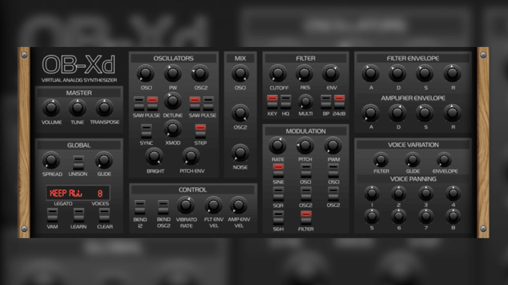 Ob xd plugin tewsrail