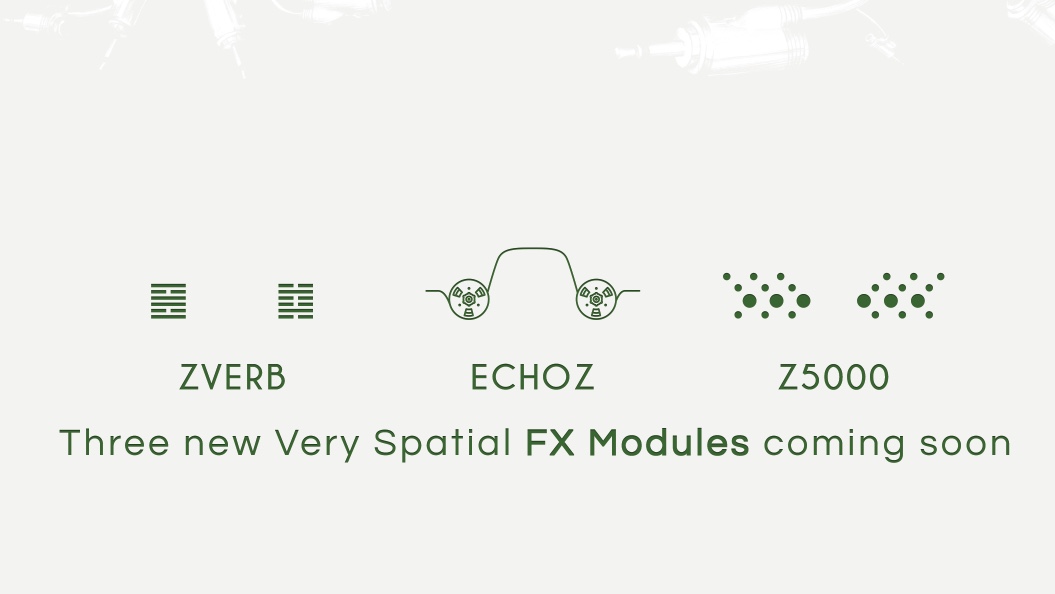 Tiptop Audio Teases Zverb, Echoz & Z5000 Effect Modules