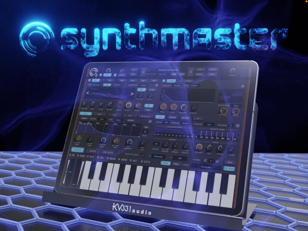 SynthMaster 2 duallayer Synthesizer plugin has arrived on the iPad (iOS)