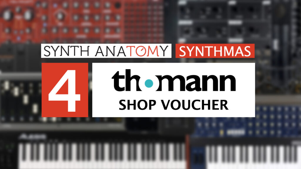 SYNTHMAS Giveaway 4 enter to win a Thomann shop voucher for Christmas