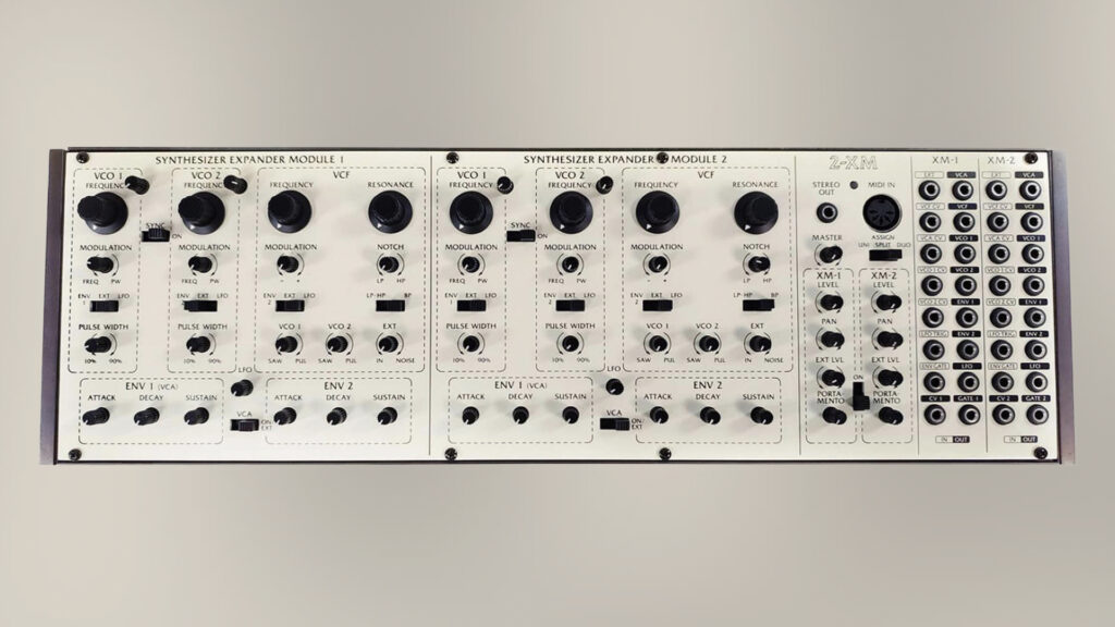 Behringer 2XM, replica of the Oberheim TwoVoice analog Synthesizer