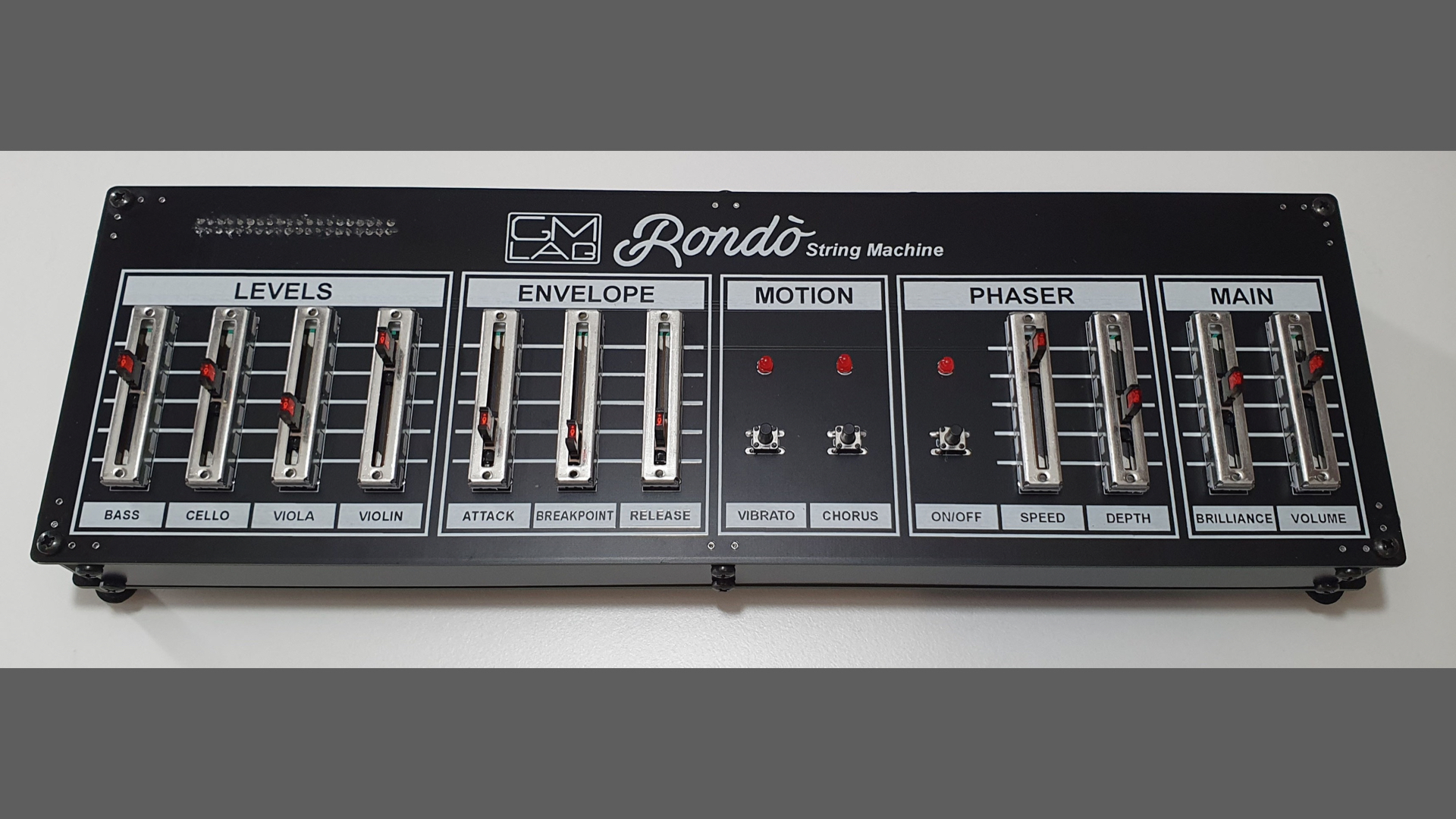GM Lab Rondo, affordable hardware string machine in the development