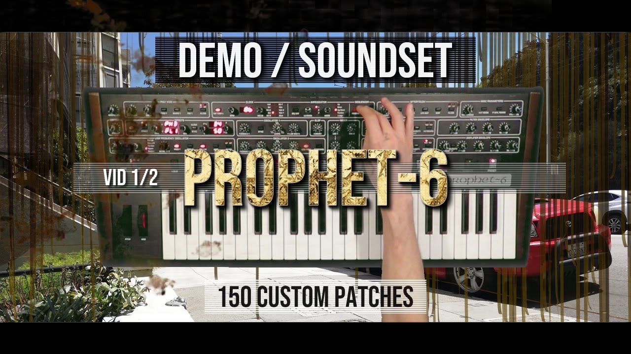 Jexus releases new sounds for the Sequential Prophet6 Synthesizer
