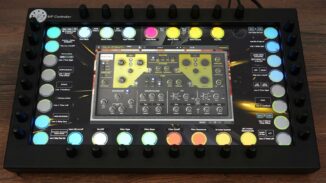 MP MIDI MP Controller Model 1A+, new version gets a display upgrade and