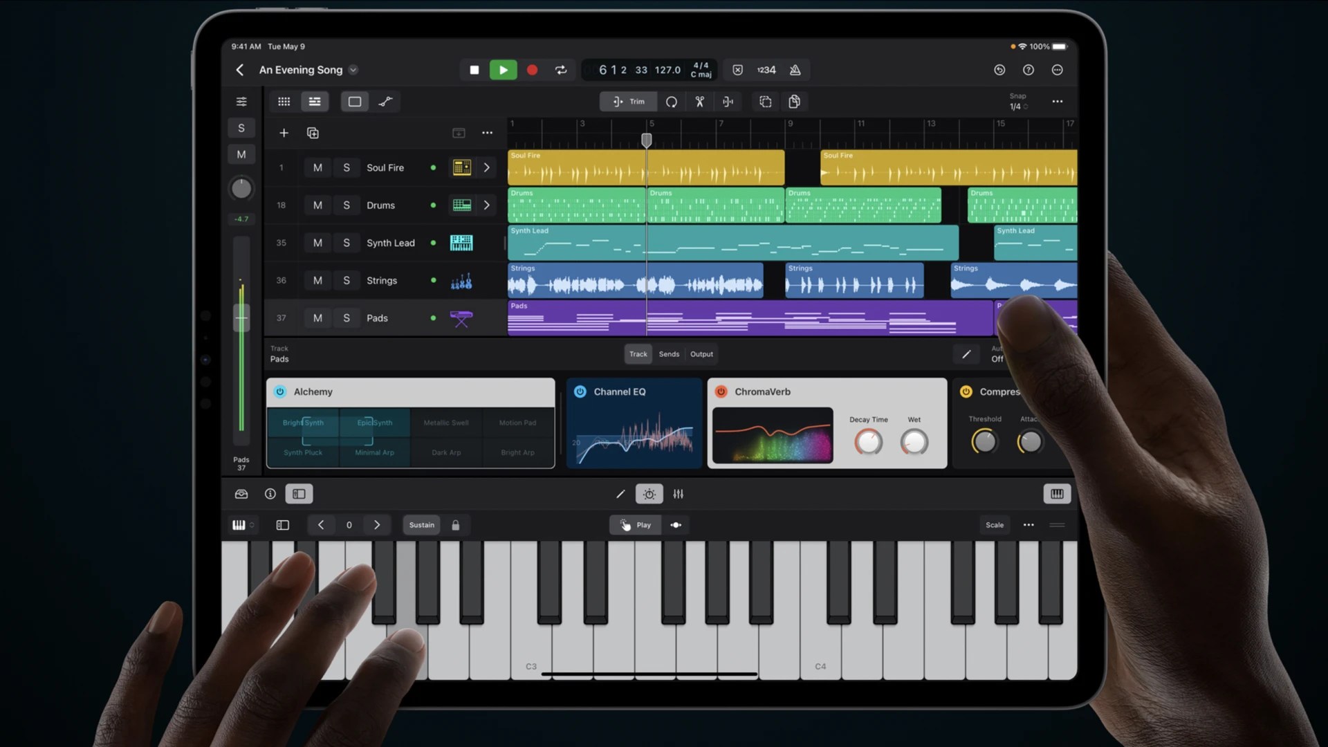 Apple officially intros Logic Pro for iPad, DAW goes mobile and multitouch