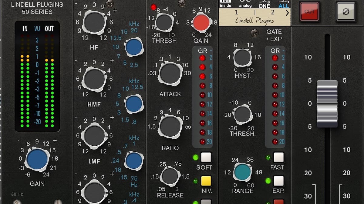 New Lindell Audio 50 Series Plugin Synth and Software