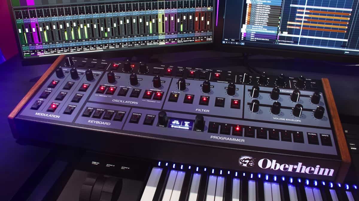 Oberheim OBX8 Desktop Analog Synth Module Synth and Software