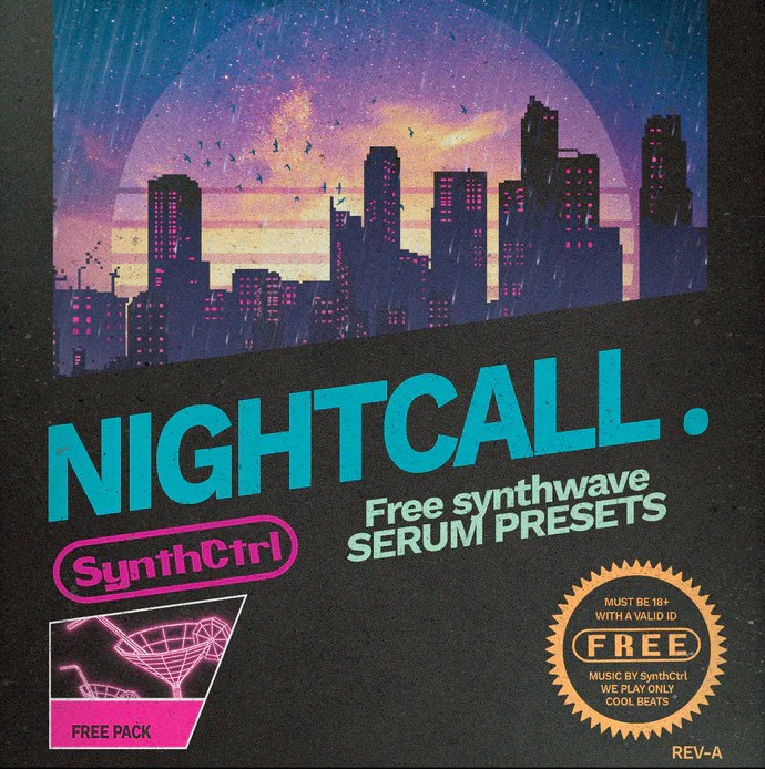 Nightcall Synth Ctrl