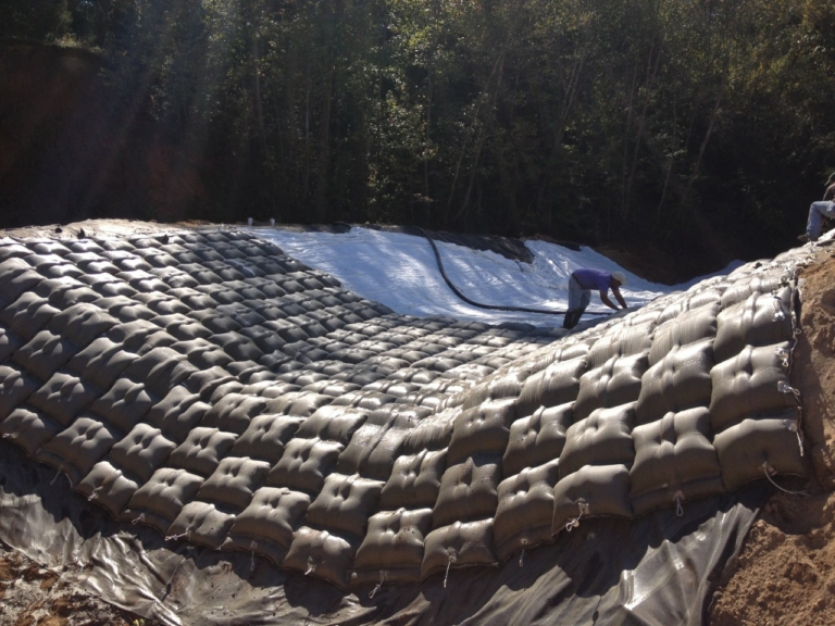 Precast Articulating Concrete Blocks vs. Synthetex’s Articulated Block