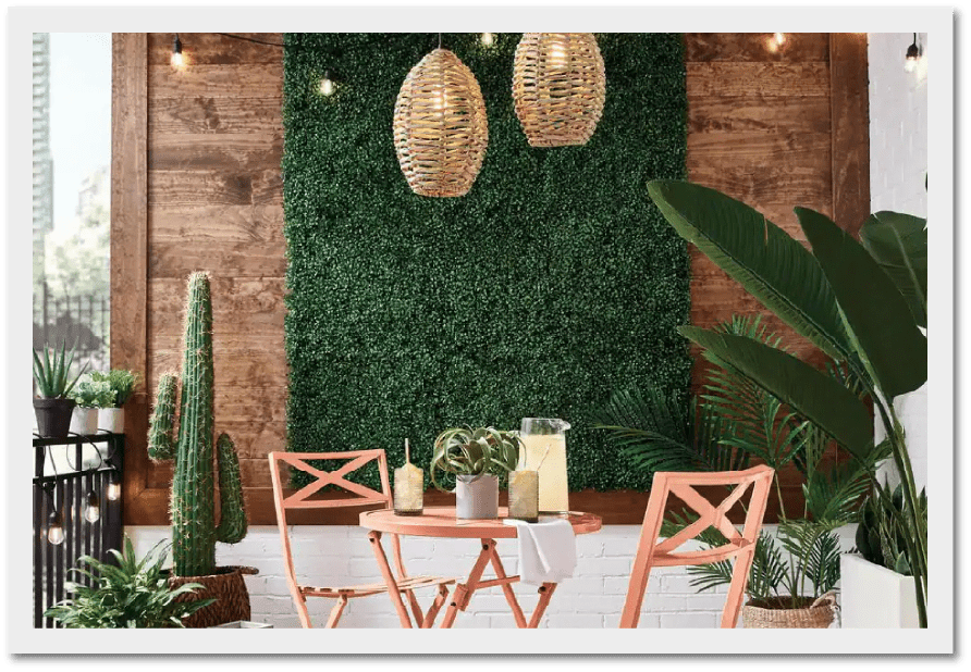 Emerald Artificial Greenery Green Ivy Wall Solutions SGW