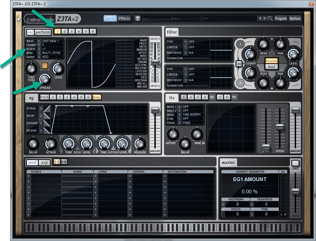 How to make a rising synth sound with Z3TA+2. Enhance your tracks.