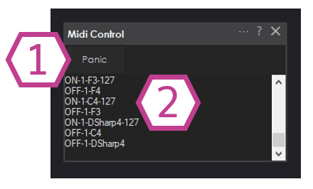 Midi Control - Audio - Robot Skills - Support - Synthiam