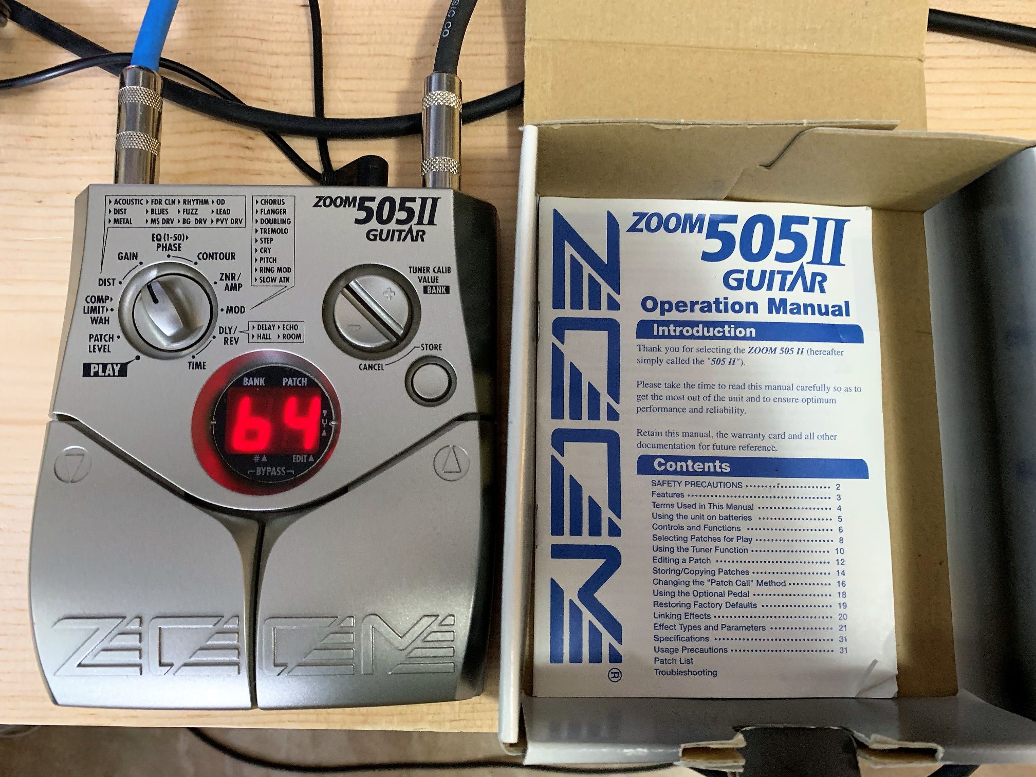 Zoom 505 II Guitar – SynthMania