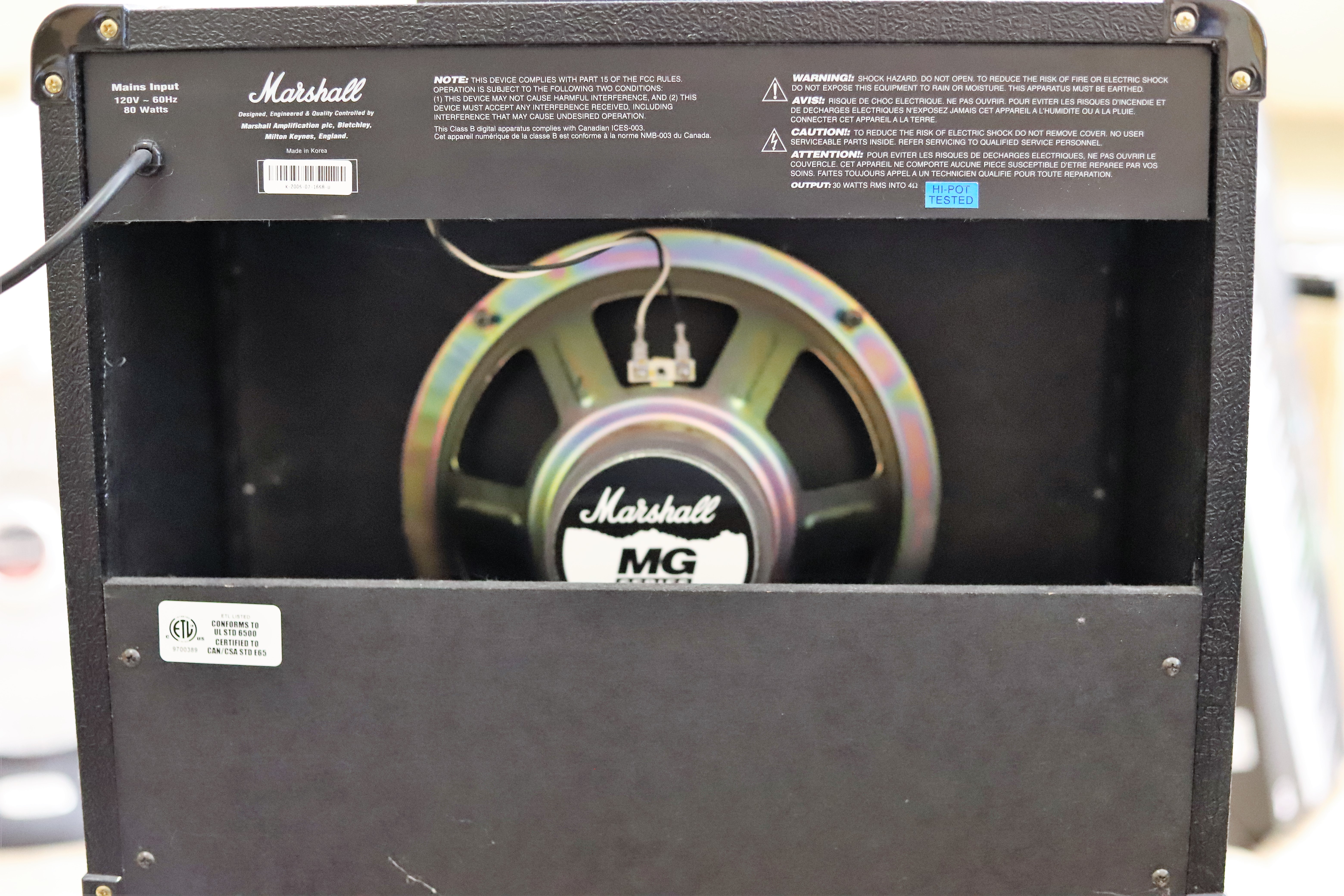 Marshall MG30DFX – SynthMania
