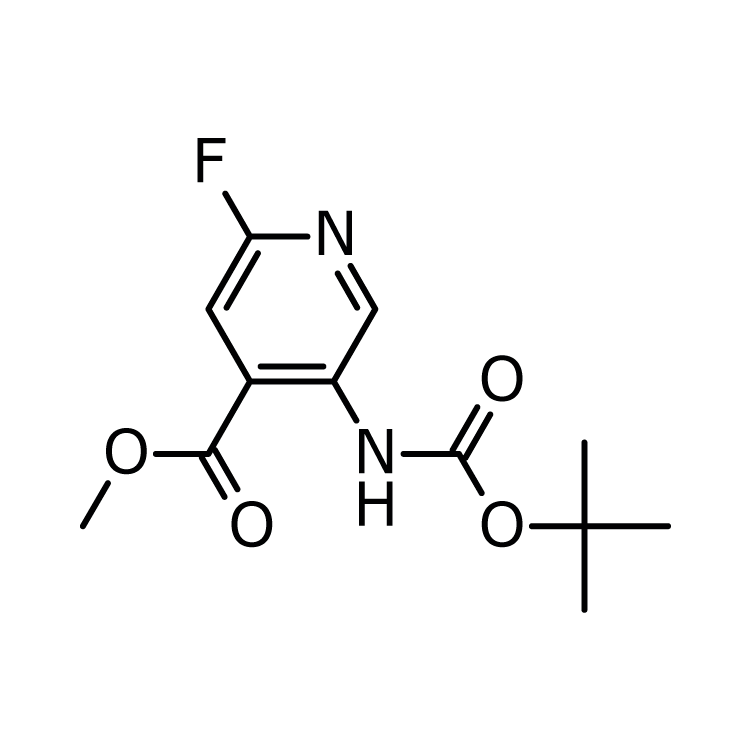 Synthonix, Inc > 305371157 Methyl 5(Bocamino)2fluoropyridine4