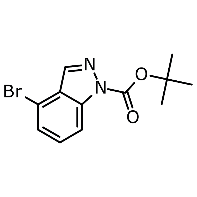 Synthonix, Inc > tertButyl 4bromo1Hindazole1carboxylate [B4905]