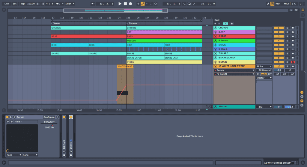 How to Make White Noise Filter Sweeps Synthwave Pro