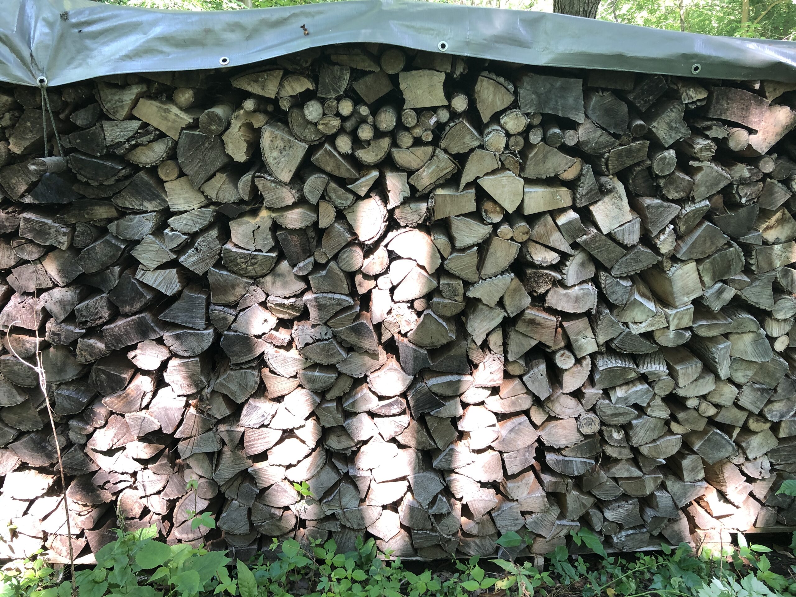 Seasoned Hardwood campfire wood 1/3 cord delivered Syracuse Firewood