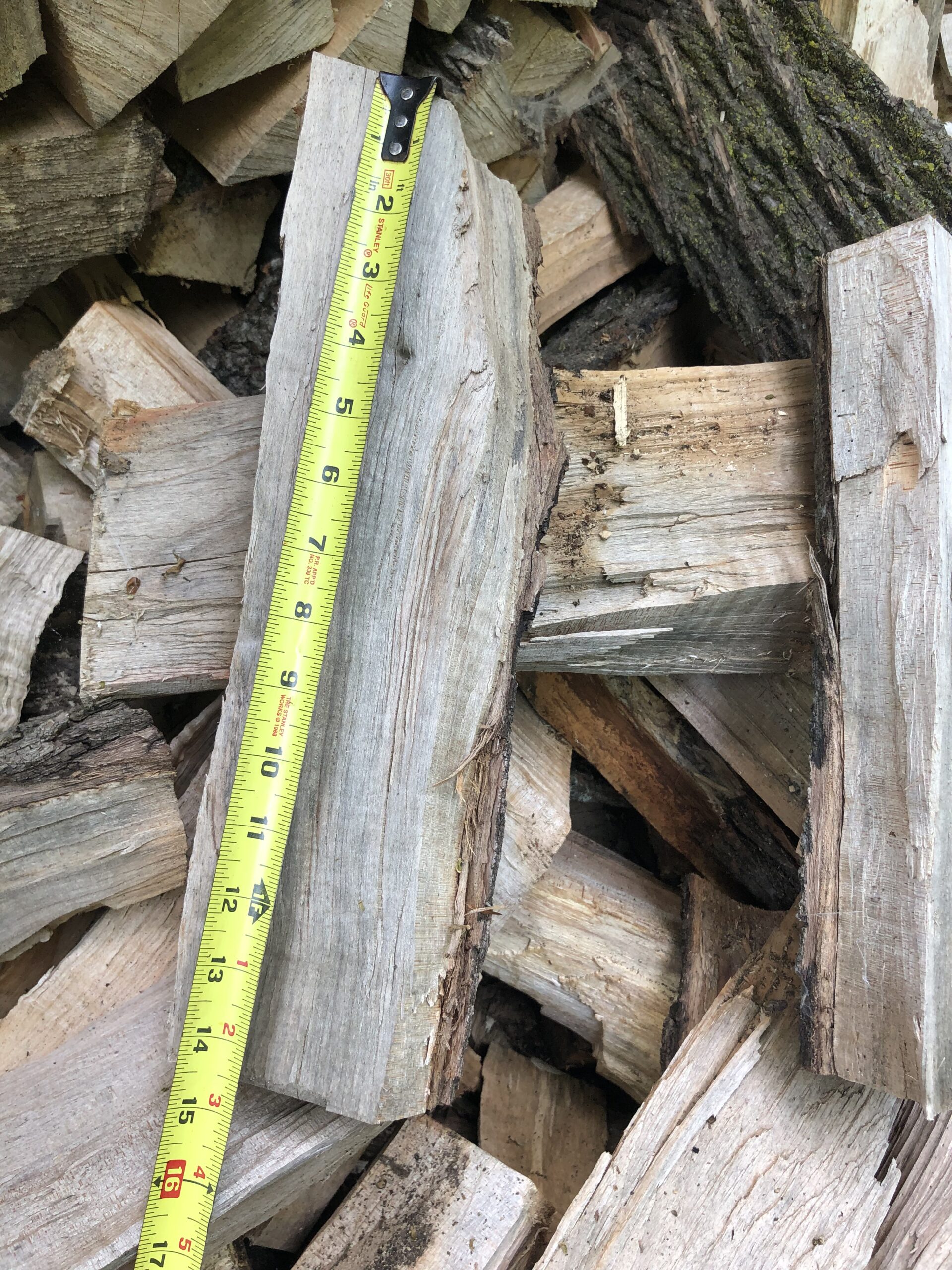 Unseasoned Hardwood campfire wood 1/3 cord delivered Syracuse Firewood