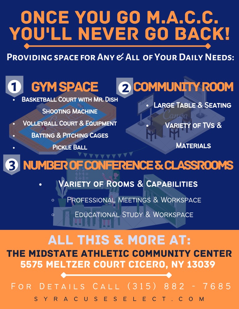 Facility Rental Syracuse Select