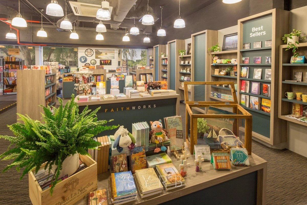 Bookstore at Katong Trusted Interior Design Company Singapore SYRB Singapore