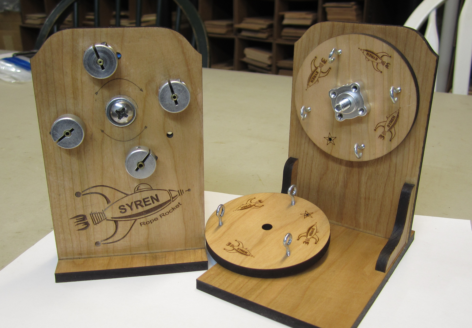 Syren Rope Rocket Scale Ship Model Ropewalk