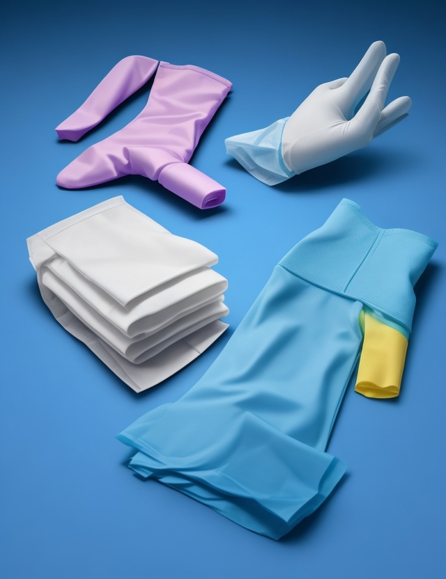 blue sail disposable nitrile examination gloves Syringe & Needles