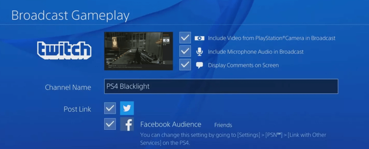 How To Use Twitch With Ps4