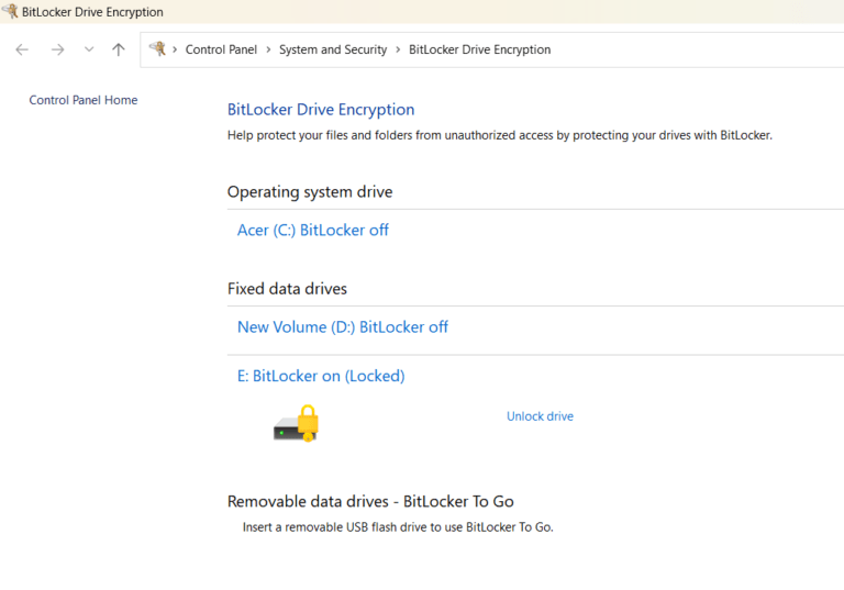 How to Regenerate Lost BitLocker Recovery Key