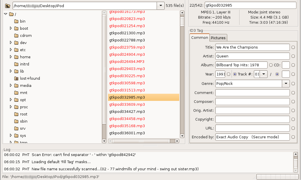 Organizing And Managing Your Music Library On Linux With Easytag