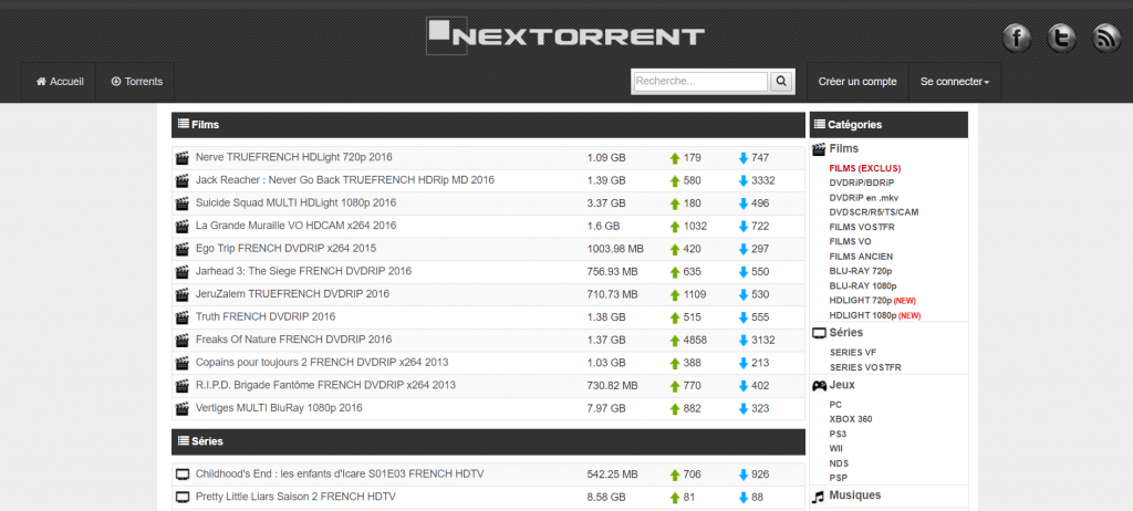 TOP 5 DES SITES DE TELECHARGEMENT DE TORRENTS YouTube