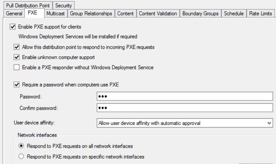 PXE boot not working after SCCM 1806 upgrade (Error: 80070490) - System