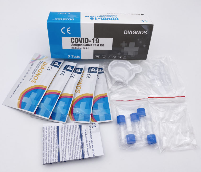 Test salivaire rapide COVID19 Sysmatec