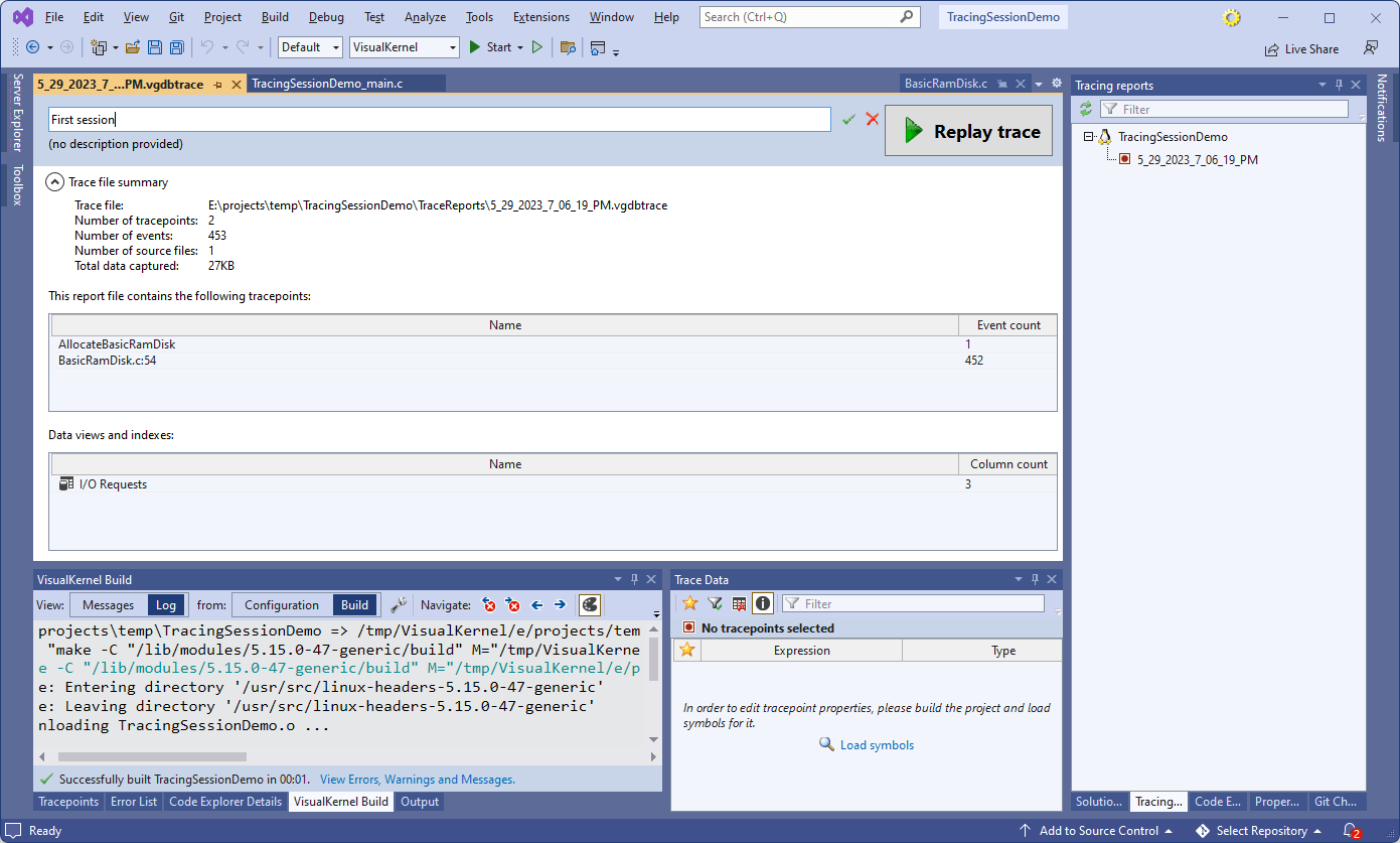 Tracing Linux Kernel Code without a Debug Connection Sysprogs Tutorials