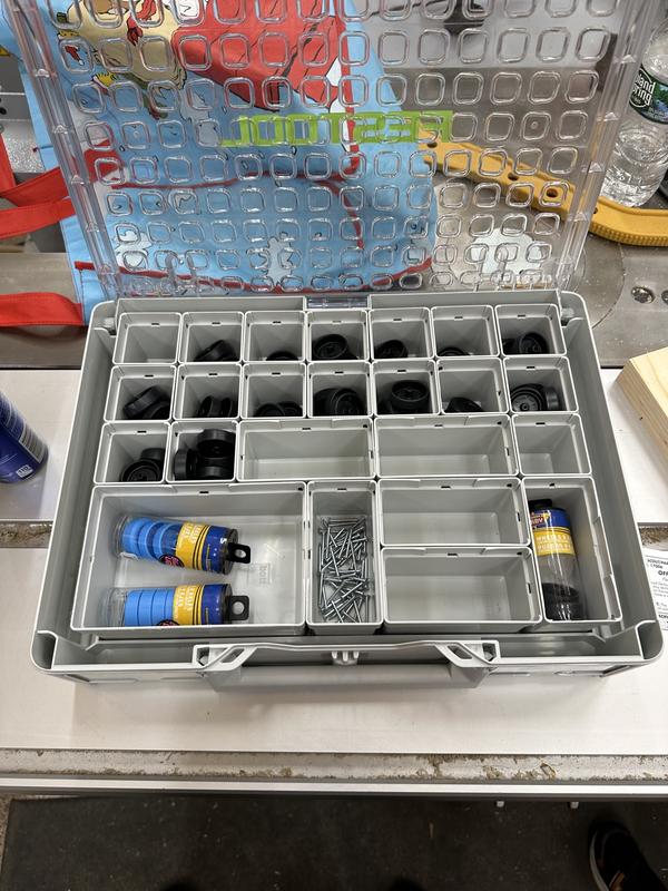 Pinewood Derby Parts Systainer Works